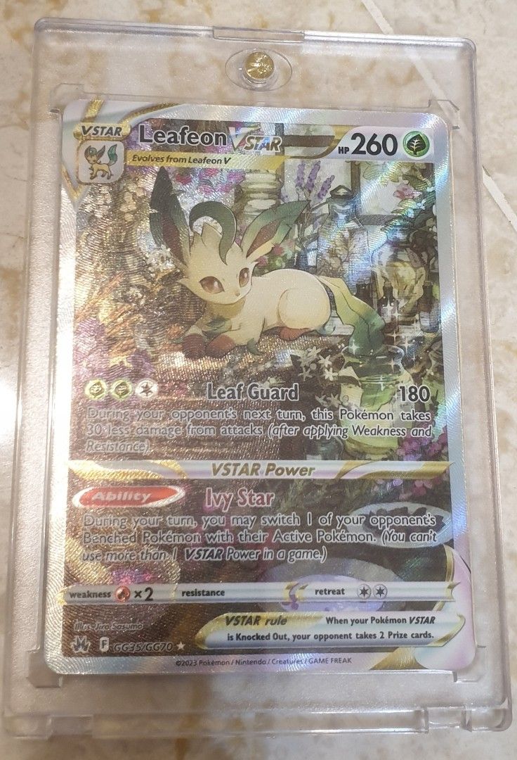 leafeon vstar pokemon card value - 014/159 - Crown Zenith its ready to join your Pokmon TCG team Pokemon TCG: Leafeon VSTAR Special