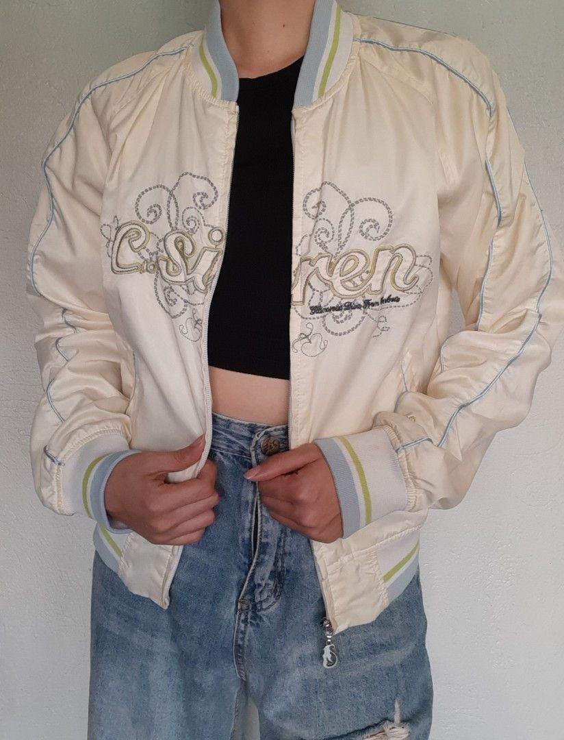 Y2K Varsity Bomber Jacket