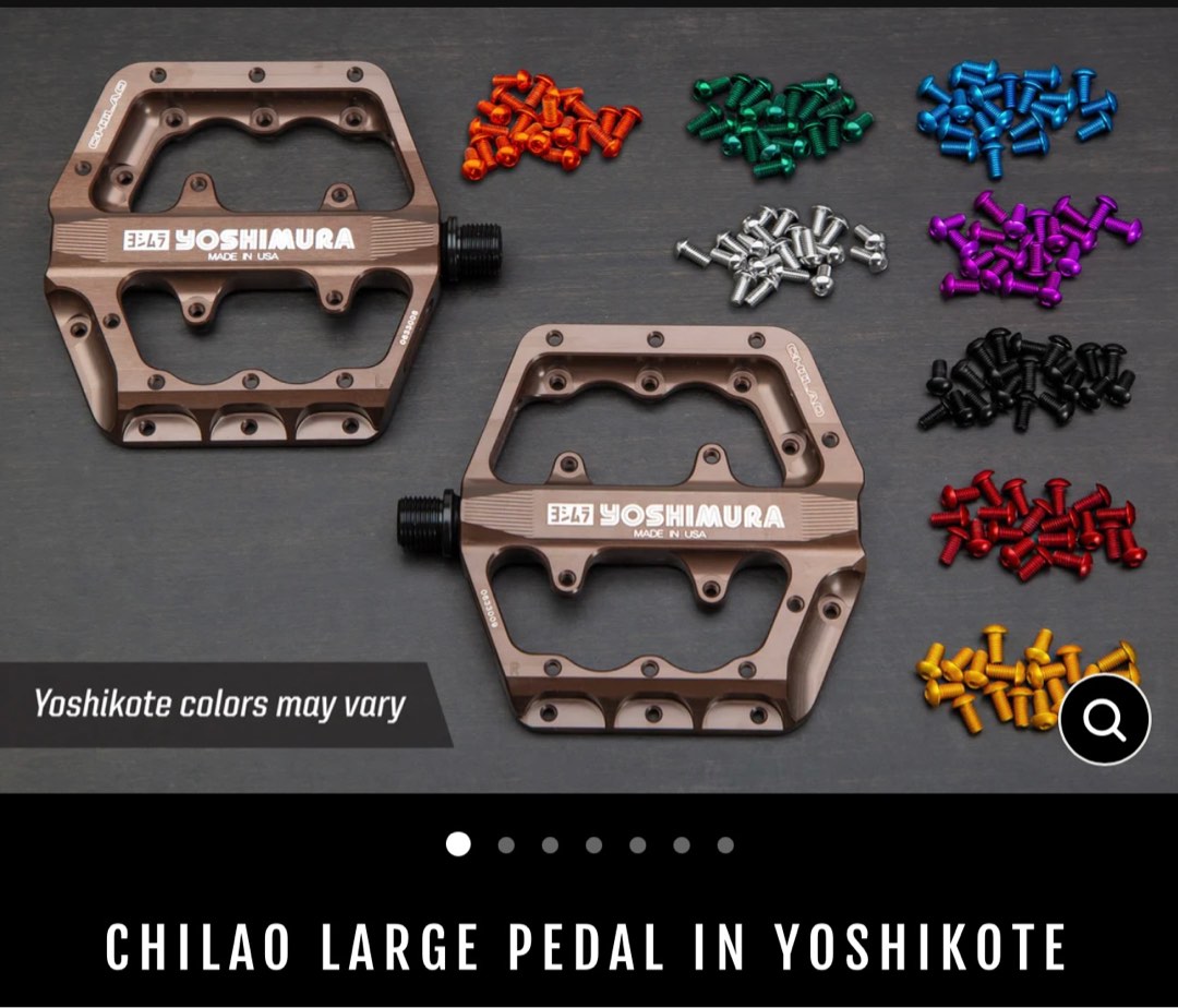 Yoshimura Cycling CHILAO LARGE PEDAL IN YOSHIKOTE Sports