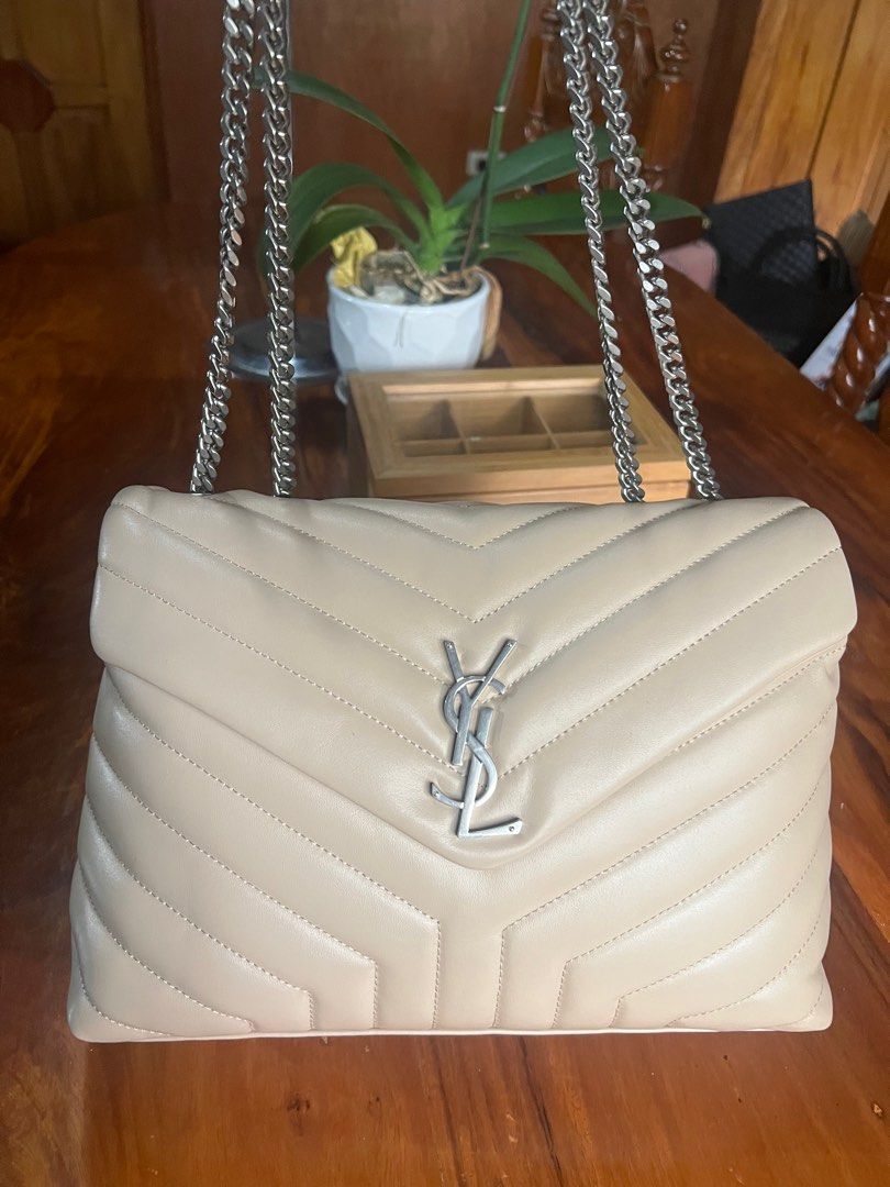 Ysl loulou nude, Luxury, Bags & Wallets on Carousell