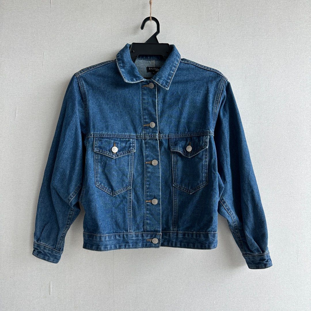 Denim jacket new arrivals zalora