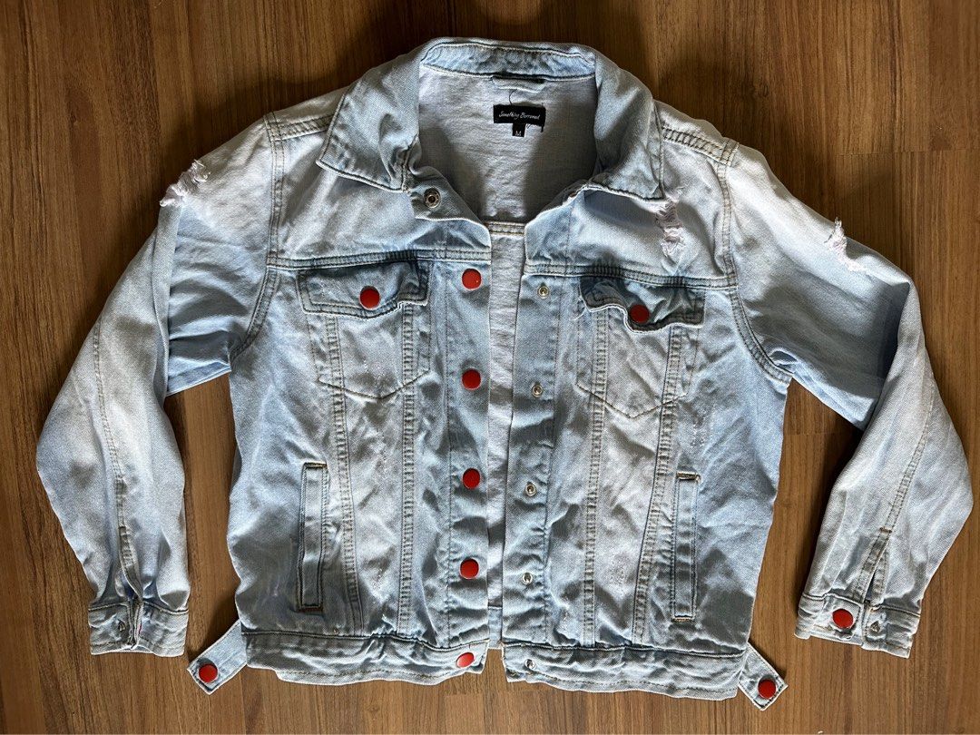 Zalora Something Borrowed Denim Jacket size M