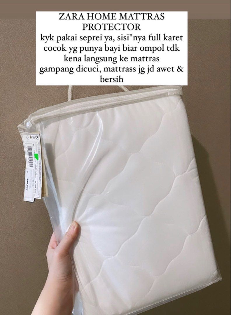 ZARA Home Matras Protector 90 x 200 on Carousell