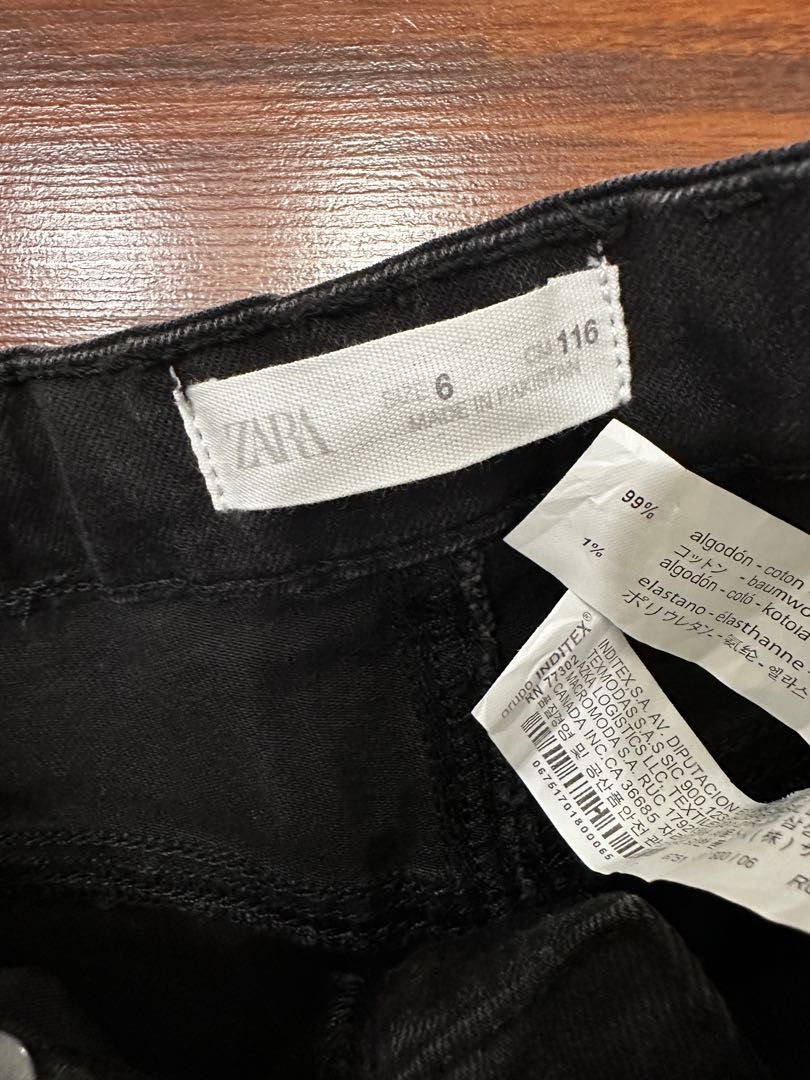 Zara Kids Flare Jeans Size 6, Babies & Kids, Babies & Kids Fashion On  Carousell