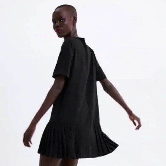 ZARA Pleated Dress