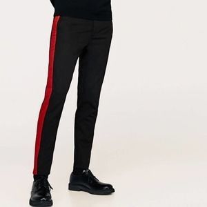 Striped pants mens zara on sale