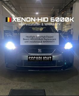 💡🇧🇪Car Headlight  XENON HID WITH INSTALLATION & WARRANTY Collection item 3