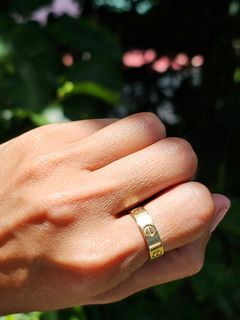 14K CARTIER Love Ring 3.9g Size 6