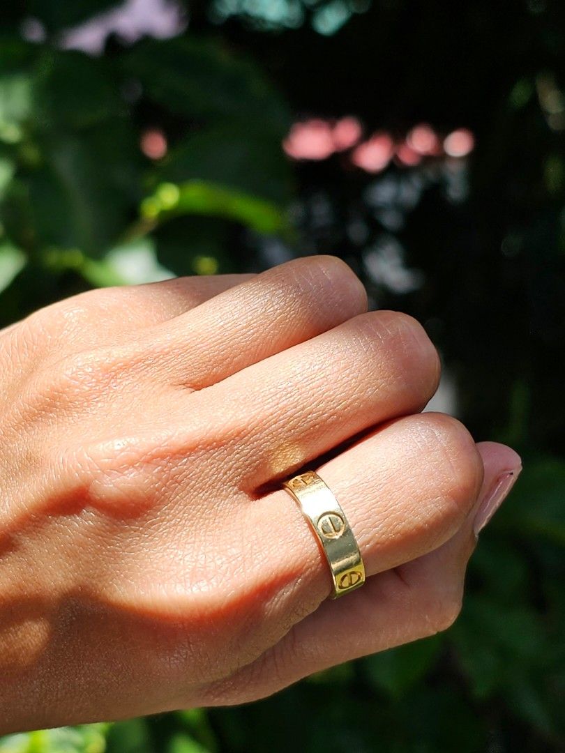 Cartier ring size 6 sale