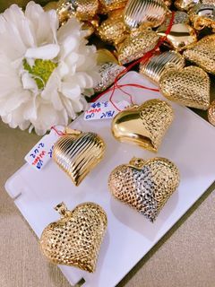 18k tri color's japan gold heart pendant