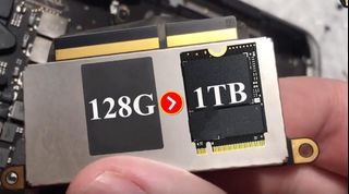(讓您2017年的MacBook Pro-A1708再戰至少3年)更換SSD升級容量_大台北當日完工_解決128G不夠用