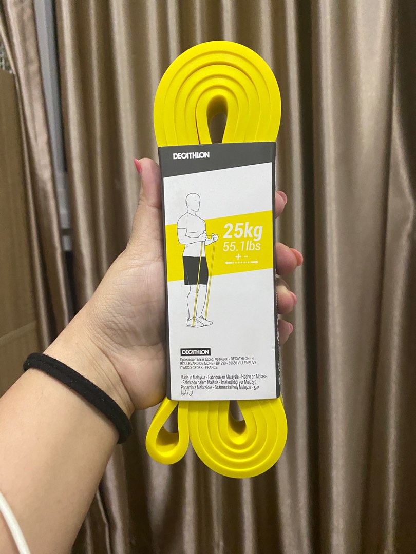 25kg resistance band decathlon
