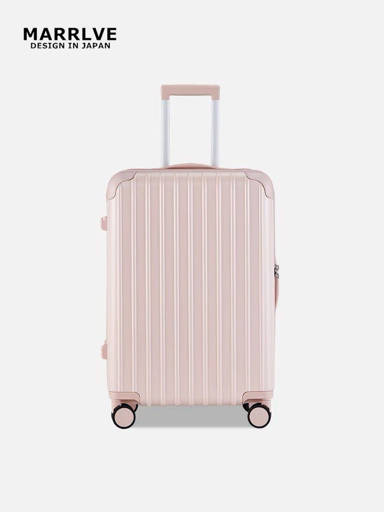 Baby pink sale luggage