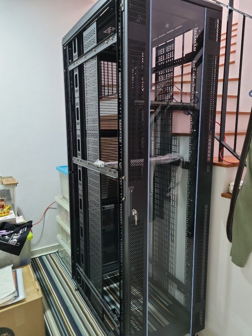 42U server rack, Computers & Tech, Parts & Accessories, Computer Parts