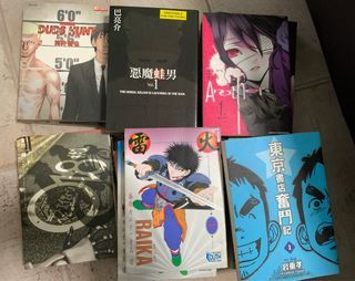 雷火 神秘108 狩猎游戏 恶魔蛙男 another 东京书店奋斗记 中华英雄 大唐双龙传 精华錄 诞生 水浒特刊 产灭者 北条司画集 英雄剑