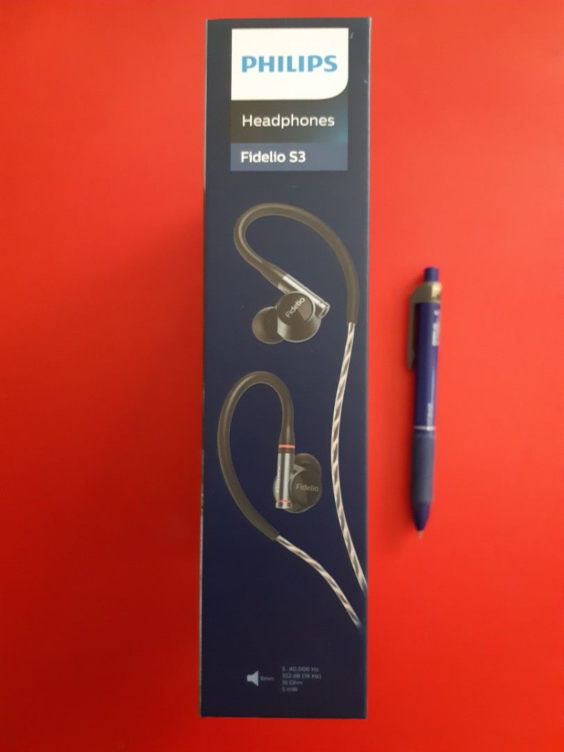 Philips Fidelio S3 Hi Res Earphone HiFi