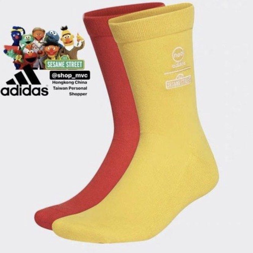 Adidas Neo Originals Crew Socks x Sesame Street