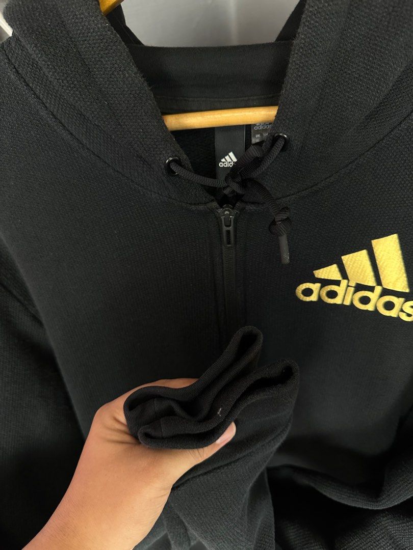 Adidas Zipper Hoodie Men s Fashion Tops Sets Hoodies on Carousell