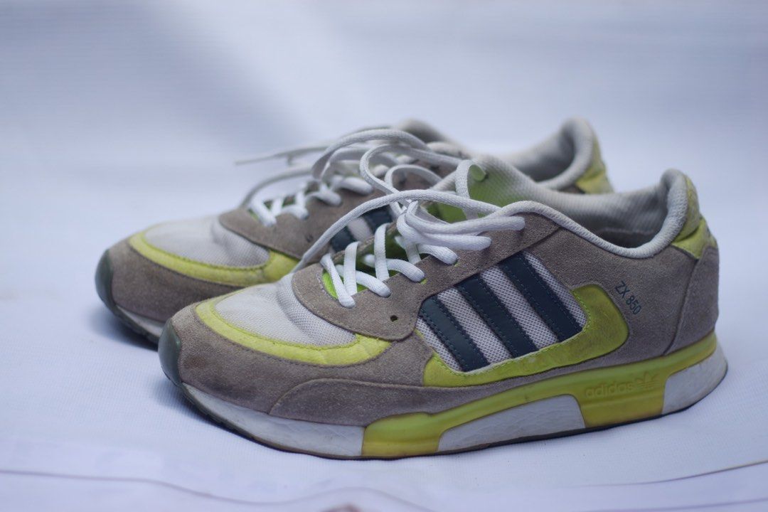 Sepatu Casual Adidas ZX850 OG Grey, Fesyen Pria, Sepatu Sneakers