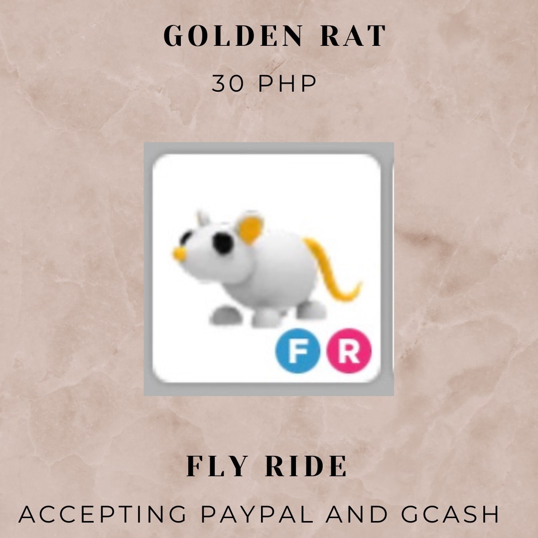 Golden Rat, Trade Roblox Adopt Me Items