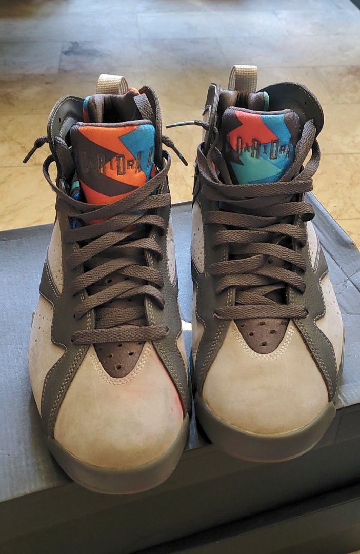 Jordan 7 barcelona days on feet sales
