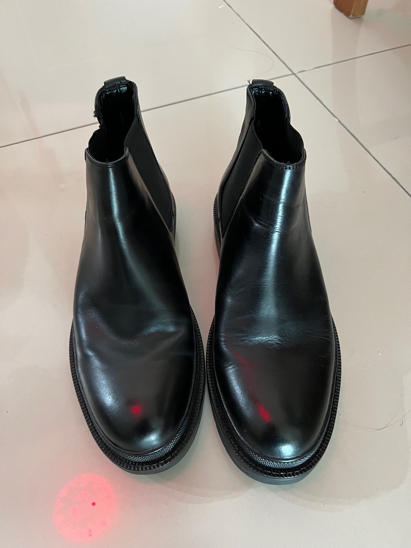 Aldo black 2025 boots mens