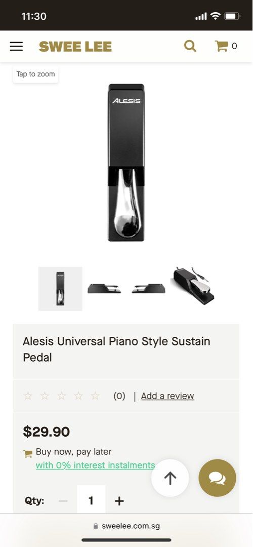 Alesis Keyboard Sustain Pedal and on the stage Piano Bench, Hobbies