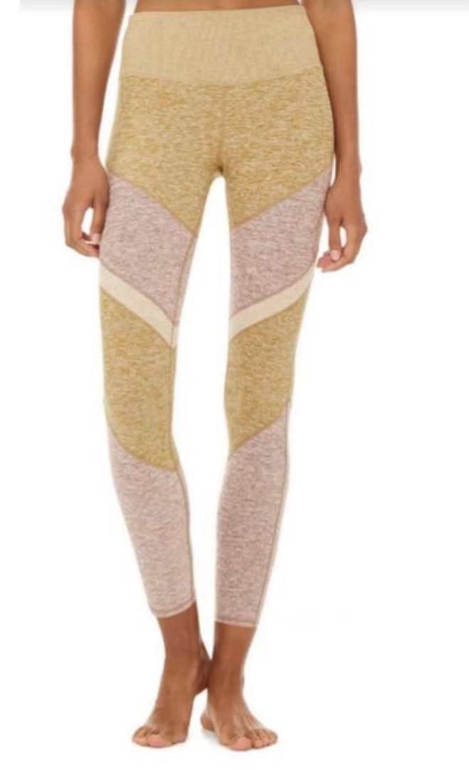 Alo yoga high waisted alosoft Sheila leggings (Small), Women's Fashion,  Activewear on Carousell