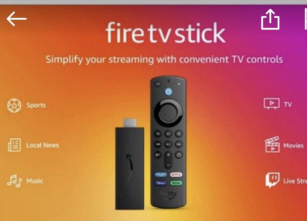 Amazon Fire Stick, TV & Home Appliances, TV & Entertainment, Media