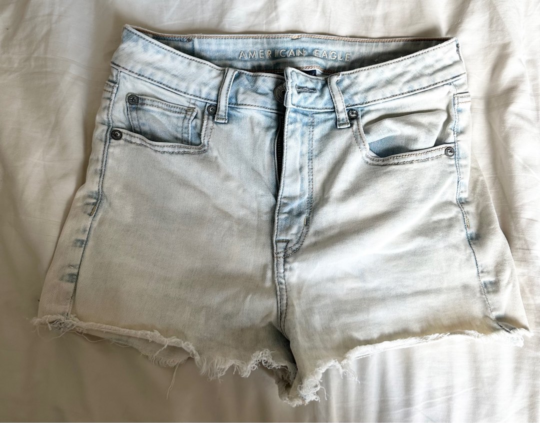 Aeo jean shorts on sale