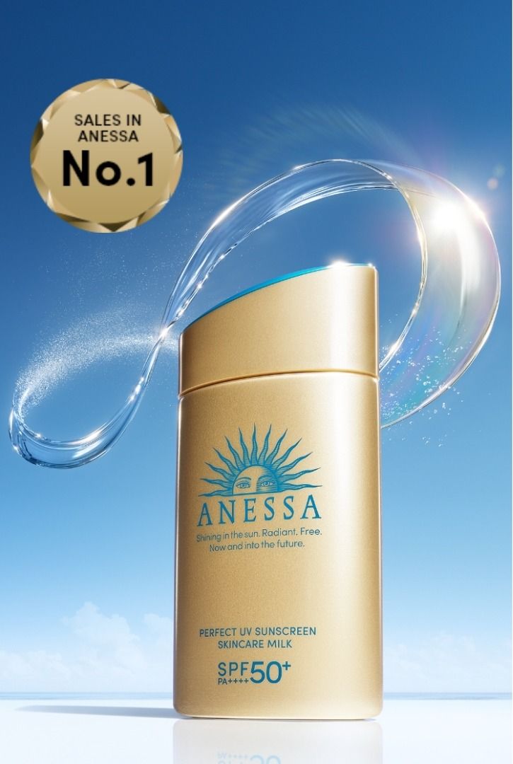 anessa sunscreen skincare milk original beli di jepang, Kesehatan