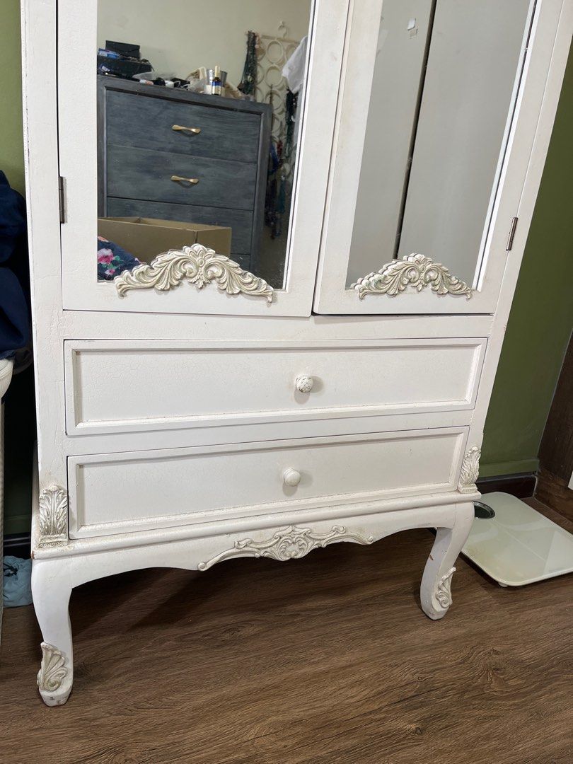 Antique mirror Furniture & Home Living, Furniture, Shelves