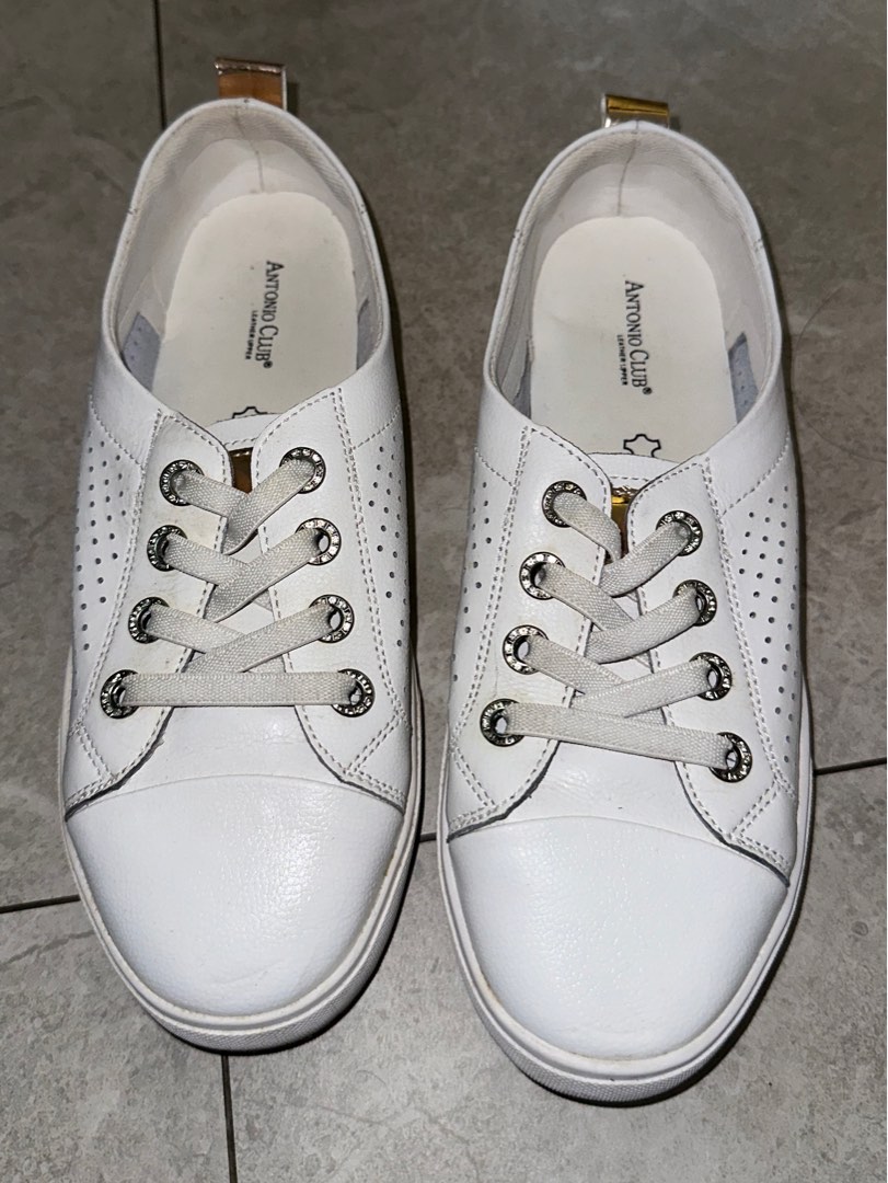 Antonia Club White Sneakers Women s Fashion Footwear Sneakers