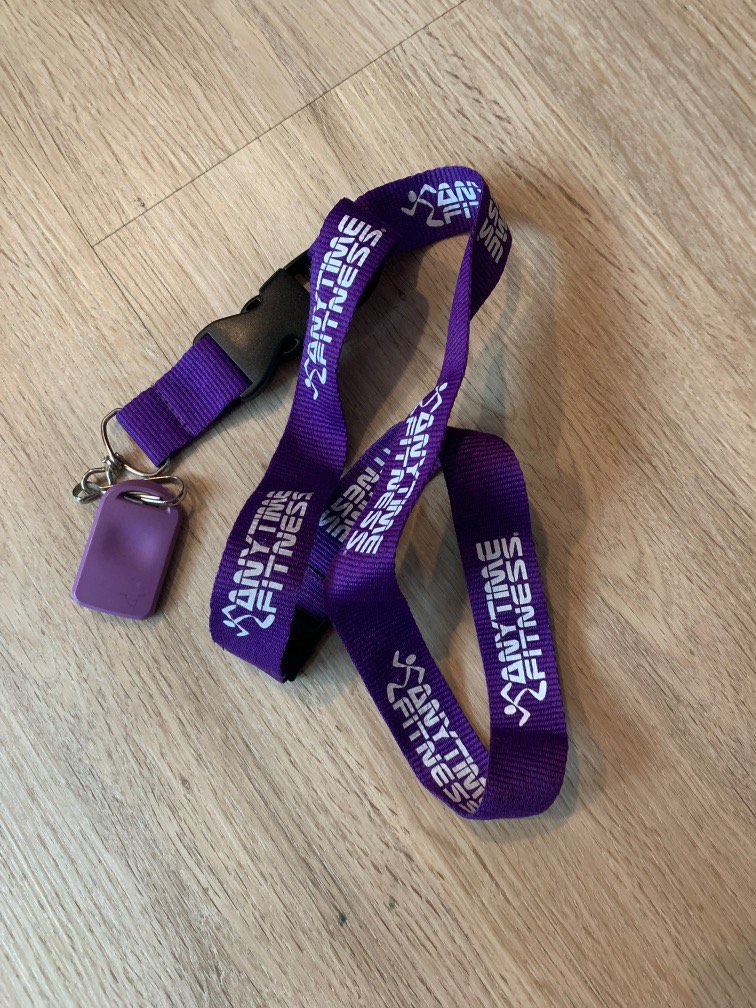 ANYTIME FITNESS FOB, Sports Equipment, Exercise & Fitness, Toning