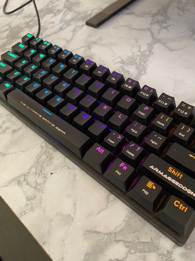 Armaggeddon MKA 1C Neo LED Backlight Mechanical Gaming Keyboard | 61 ...