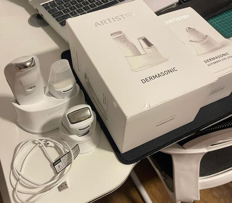 Artistry Amway Face & Eye Dermasonic Machine, Beauty & Personal Care