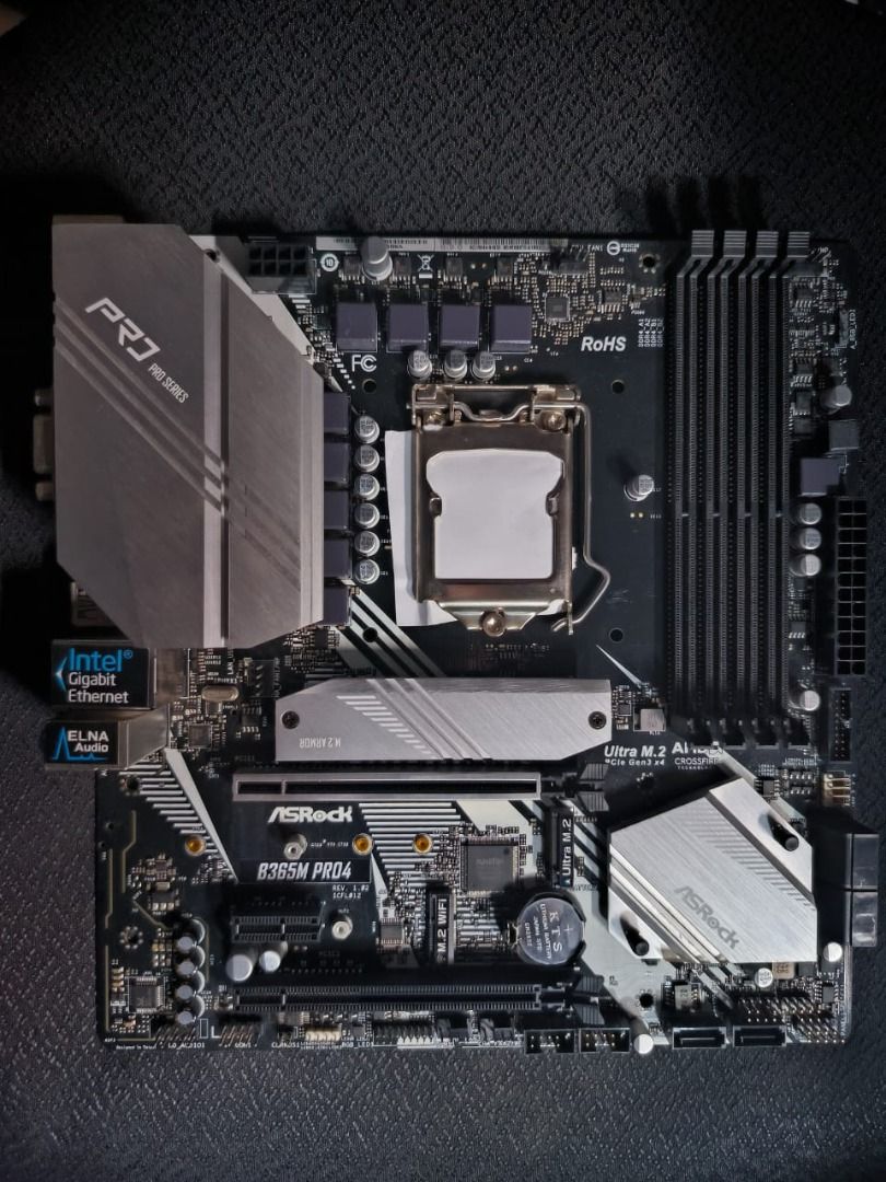 Asrock b365m pro4 lga 1151 top