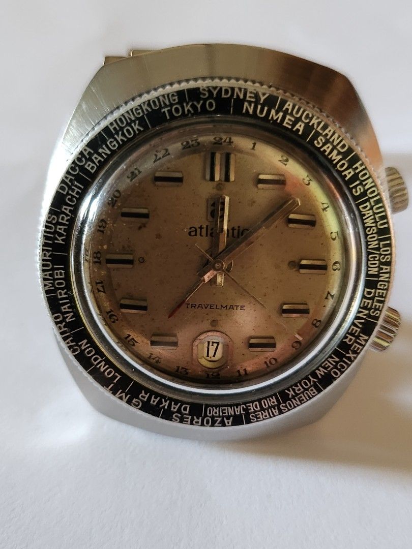 ATLANTIC ALARM WATCH, Luxury, Watches on Carousell