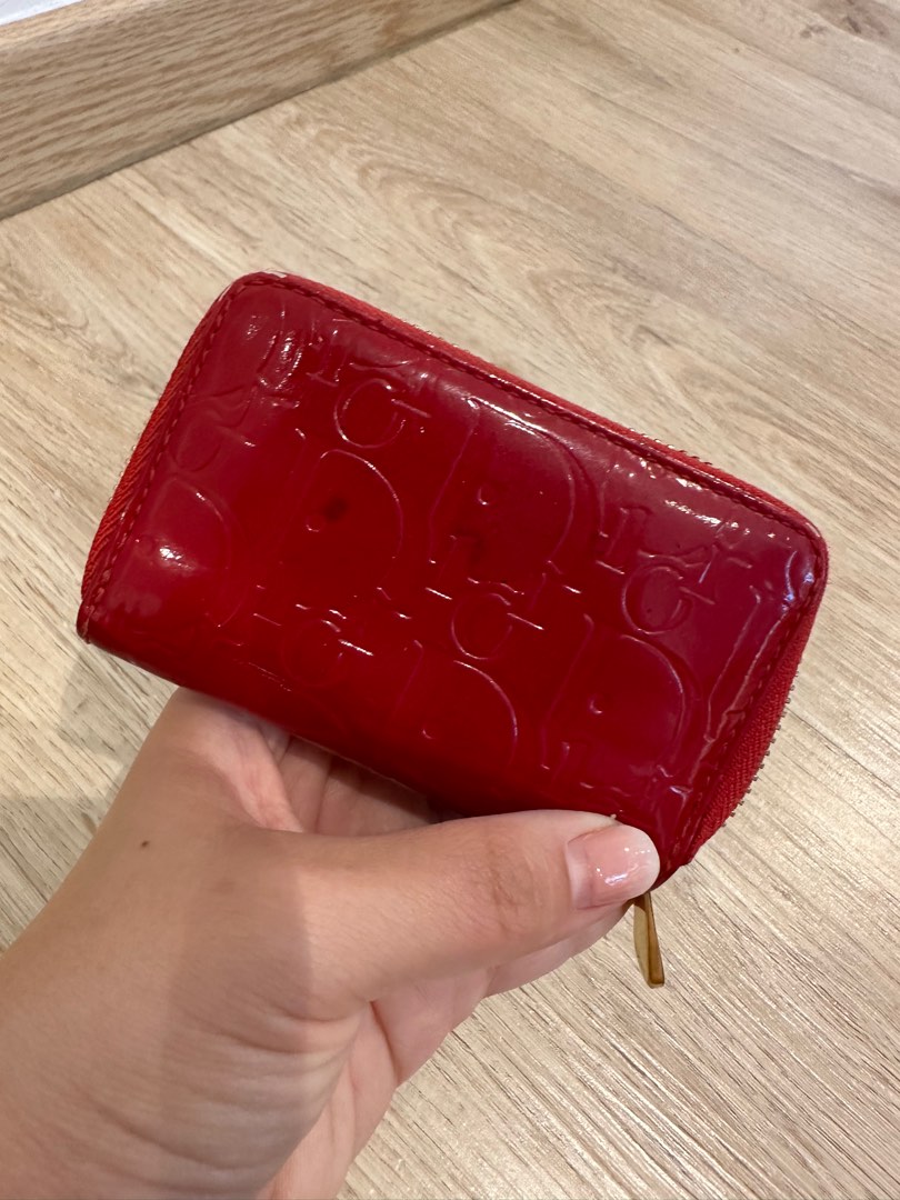 Christian dior shop key pouch
