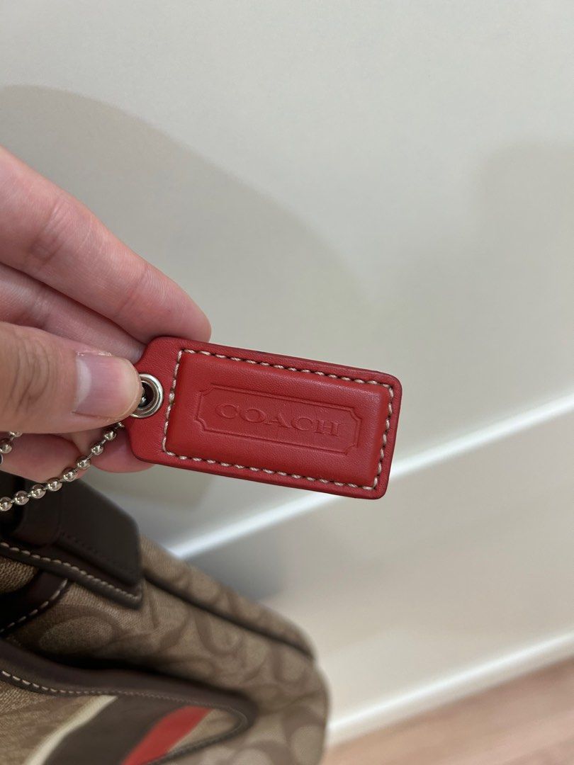 Authentic Coach Sling Bag fit for laptops