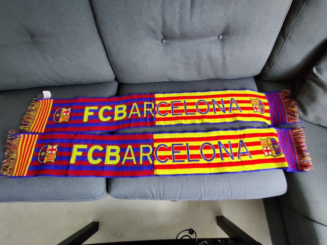 Authentic FC Barcelona scarves, Men's Fashion, Watches & Accessories ...