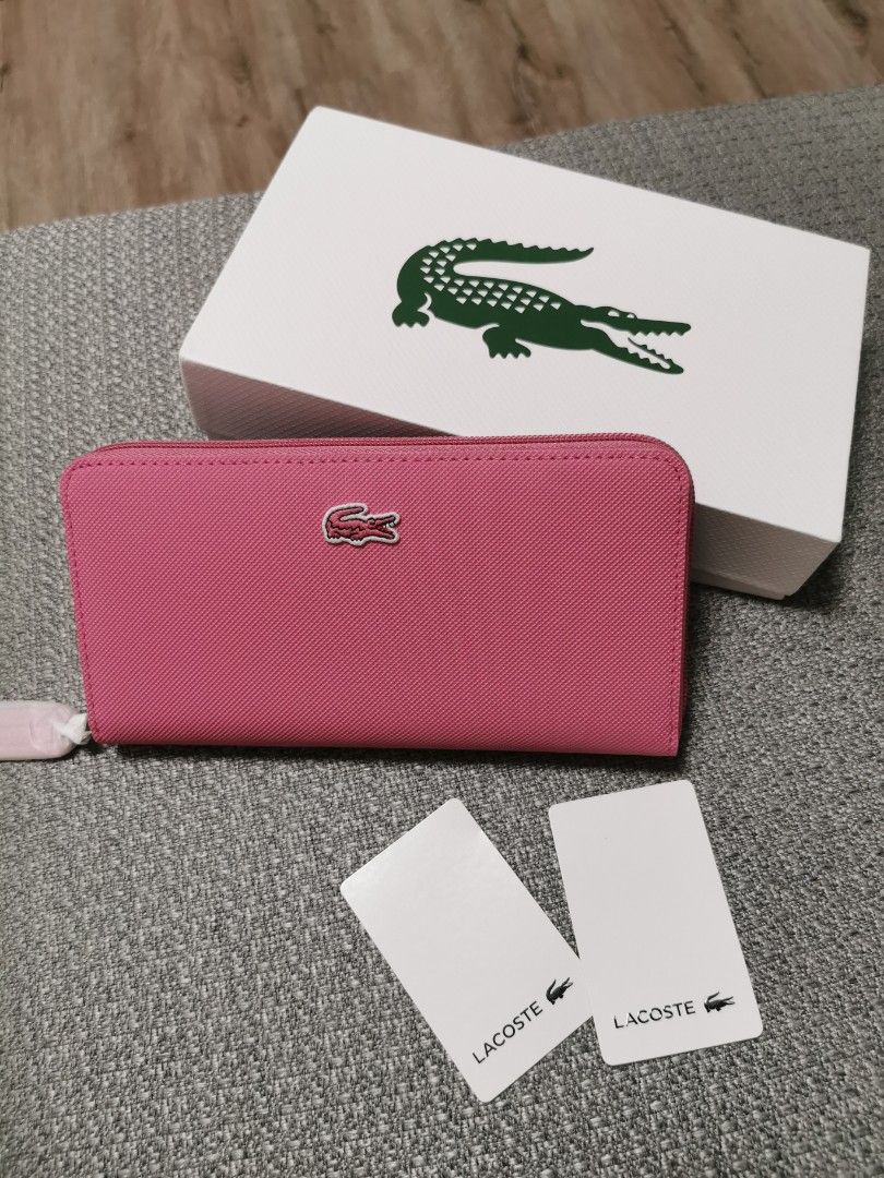 Authentic Lacoste Long wallet, Women's Fashion, Bags & Wallets, Wallets