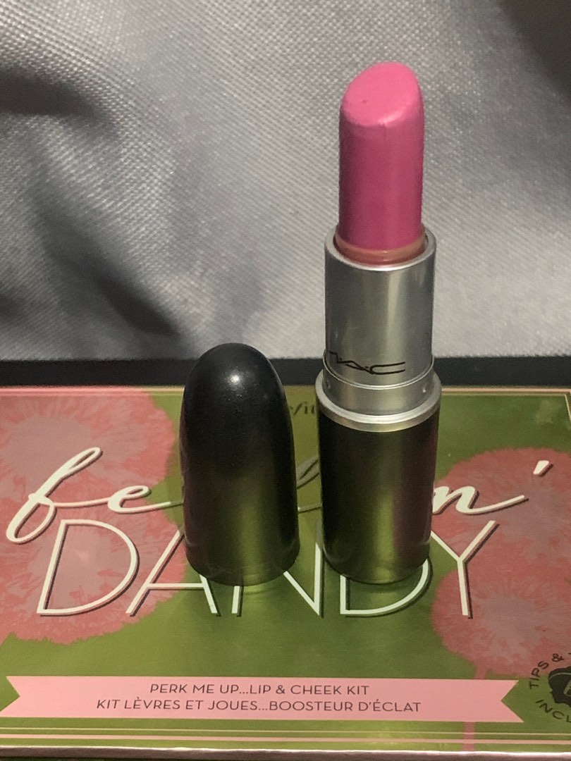 AUTHENTIC MAC BULLET LIPSTICK IN SATIN PINK NOEVEAU on Carousell