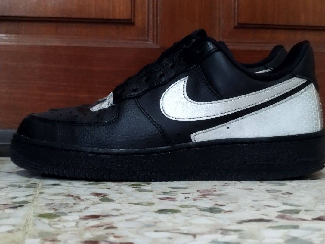 Nike air shop force metallic black