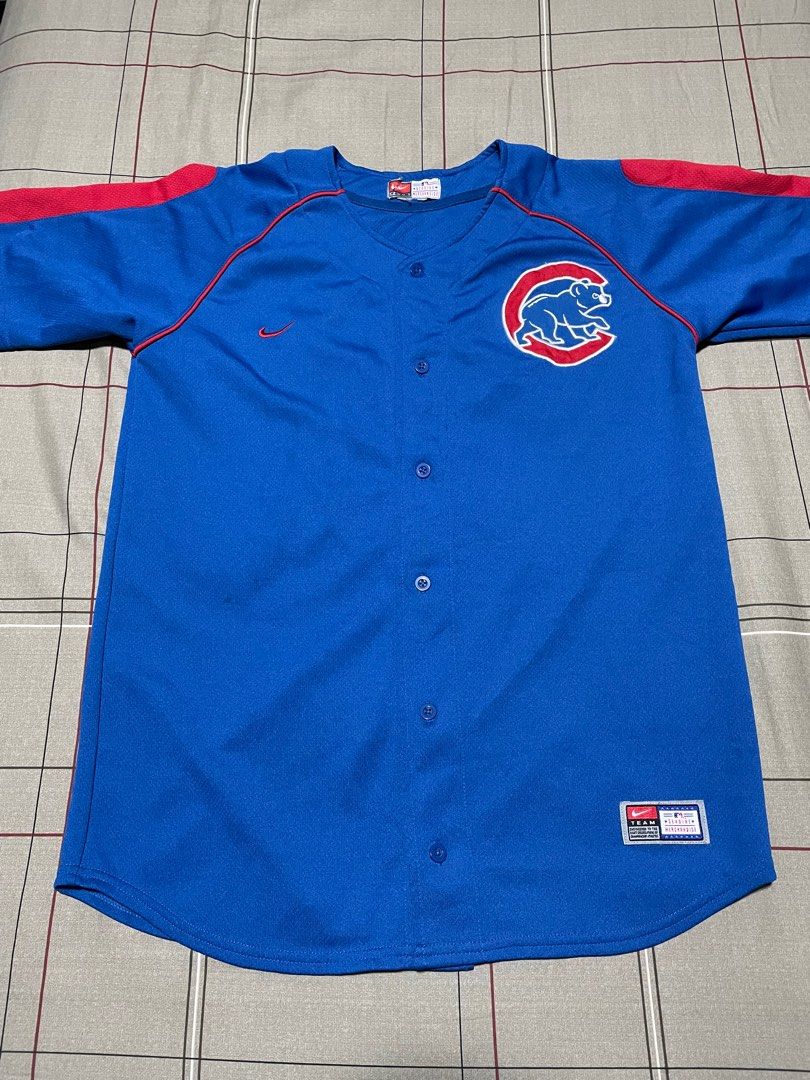 Nike MLB Chicago Cubs Official Replica Home Short Sleeve T-Shirt