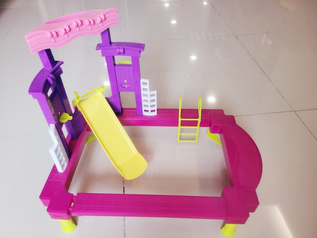 Barbie Pool & Slide Set, Hobbies & Toys, Toys & Games on Carousell
