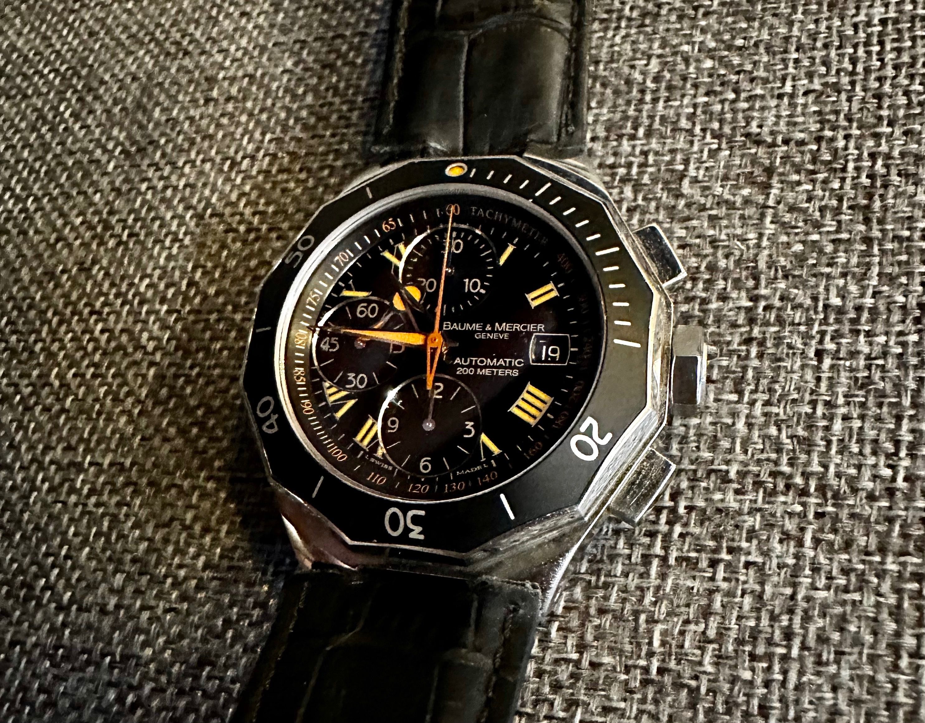 Baume Mercier Riviera Chronograph XL Ref 65638