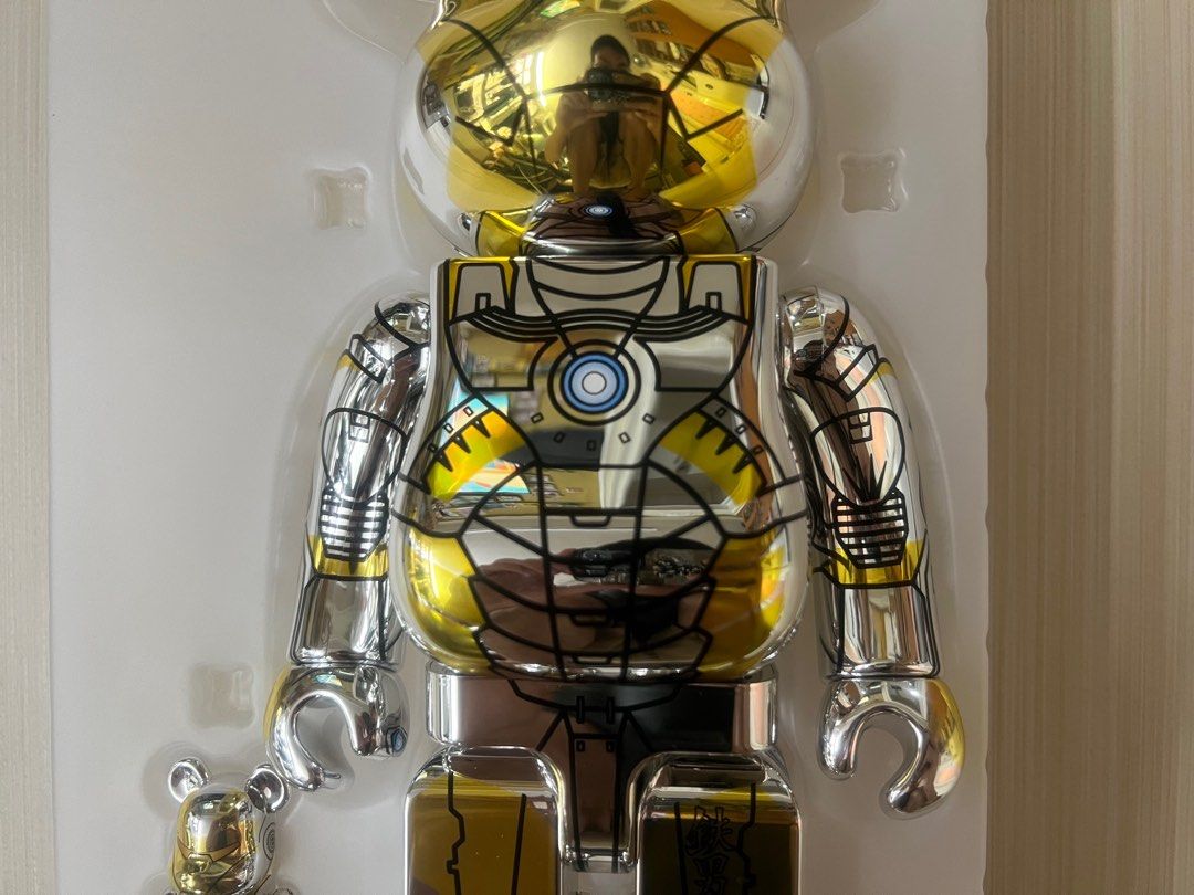 SORAYAMA IRONMAN BE@RBRICK100%&400%-