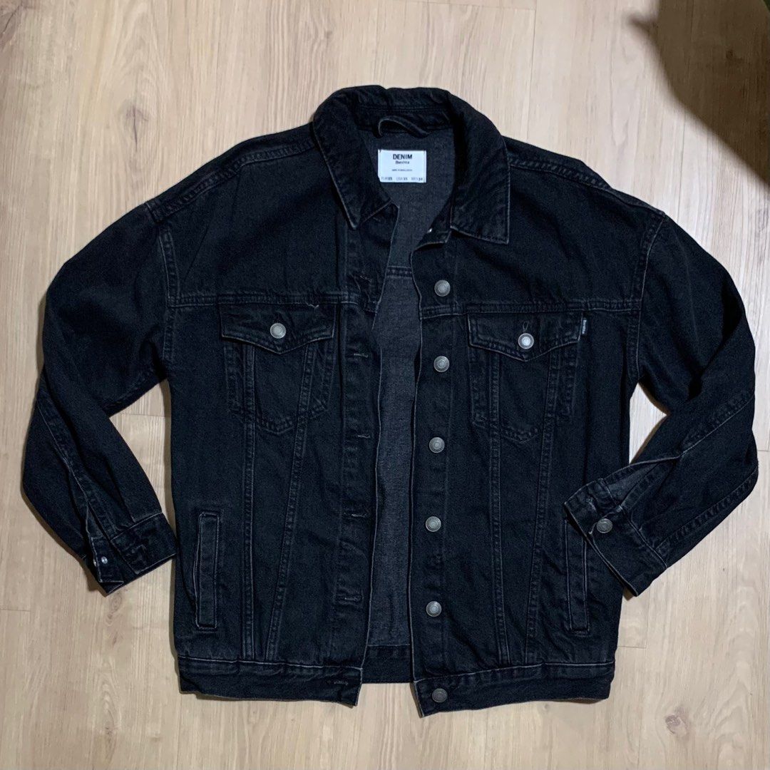 Bershka denim sherpa jacket - Gem