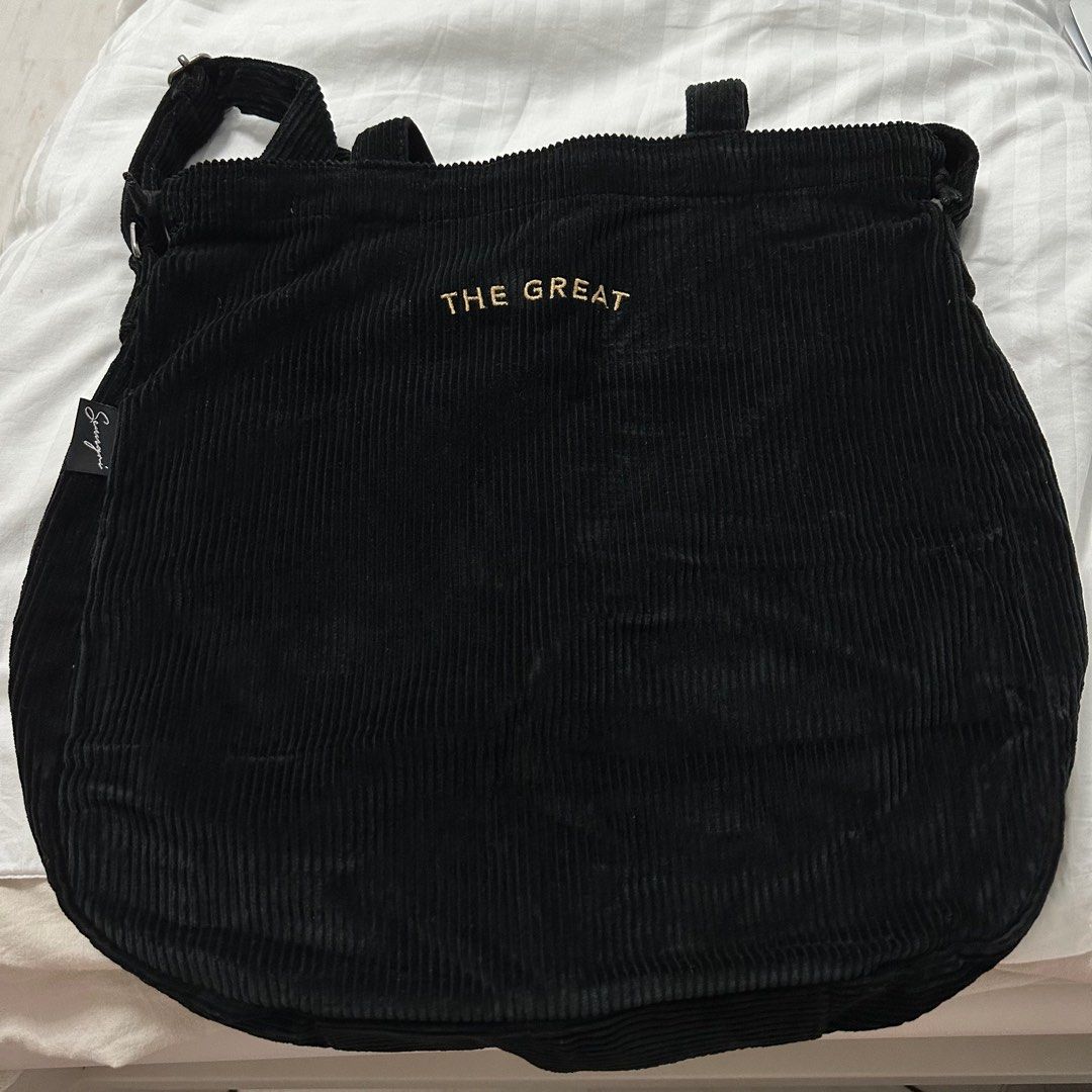 BIGBANG Seungri 勝利The Great 週邊斜孭袋燈芯絨應援文青袋, 興趣及